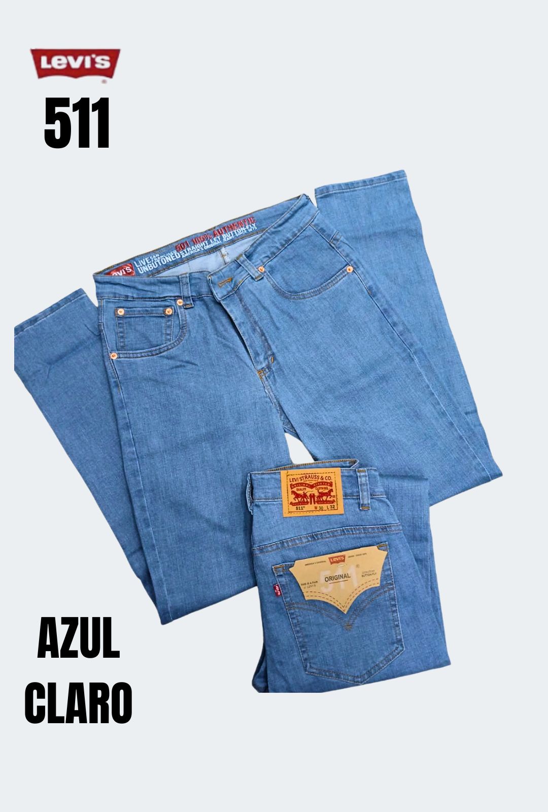 Jean Levis® 511 Stretch Licrado x 2 unidades