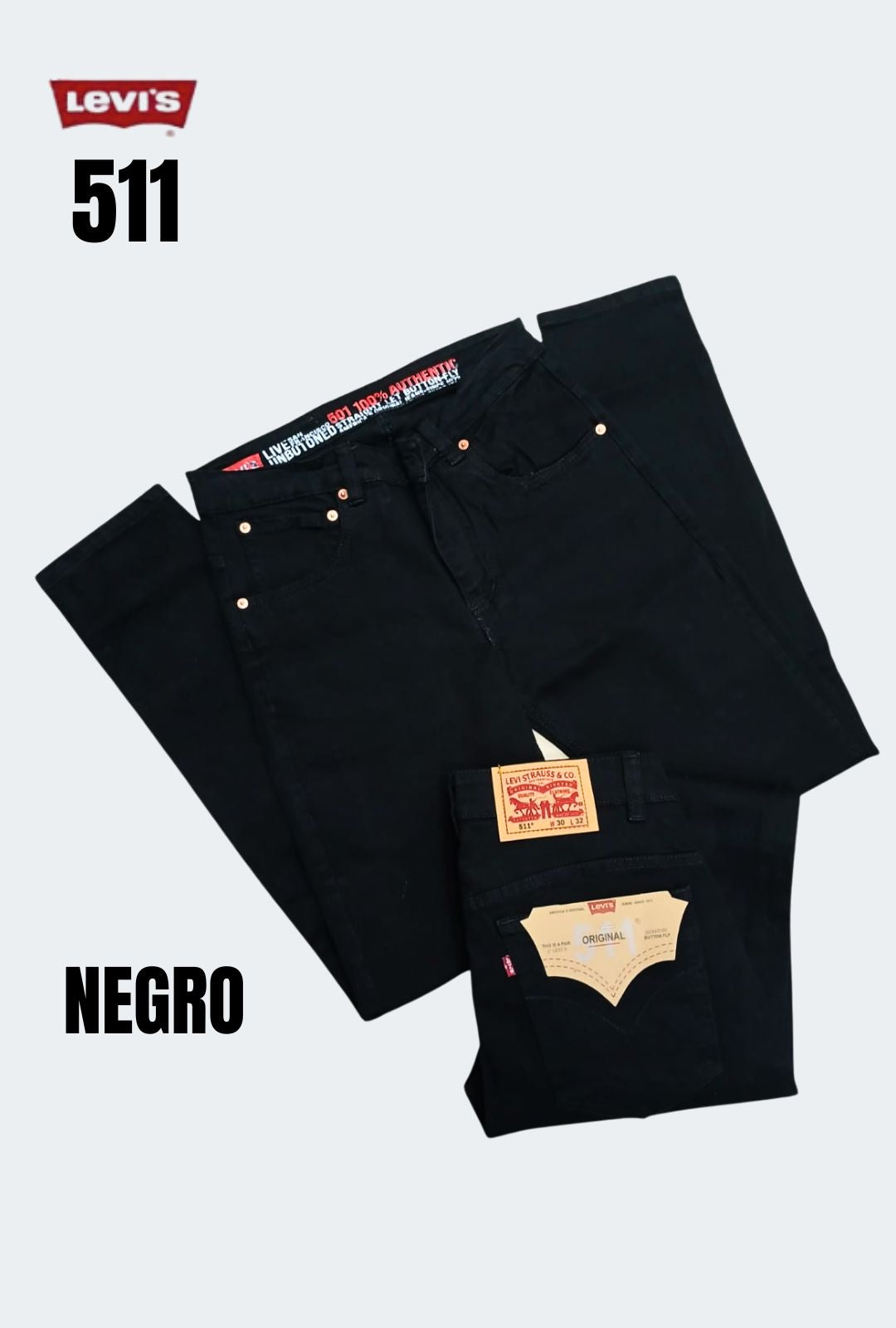 Jean Levis® 511 Stretch Licrado x 2 unidades