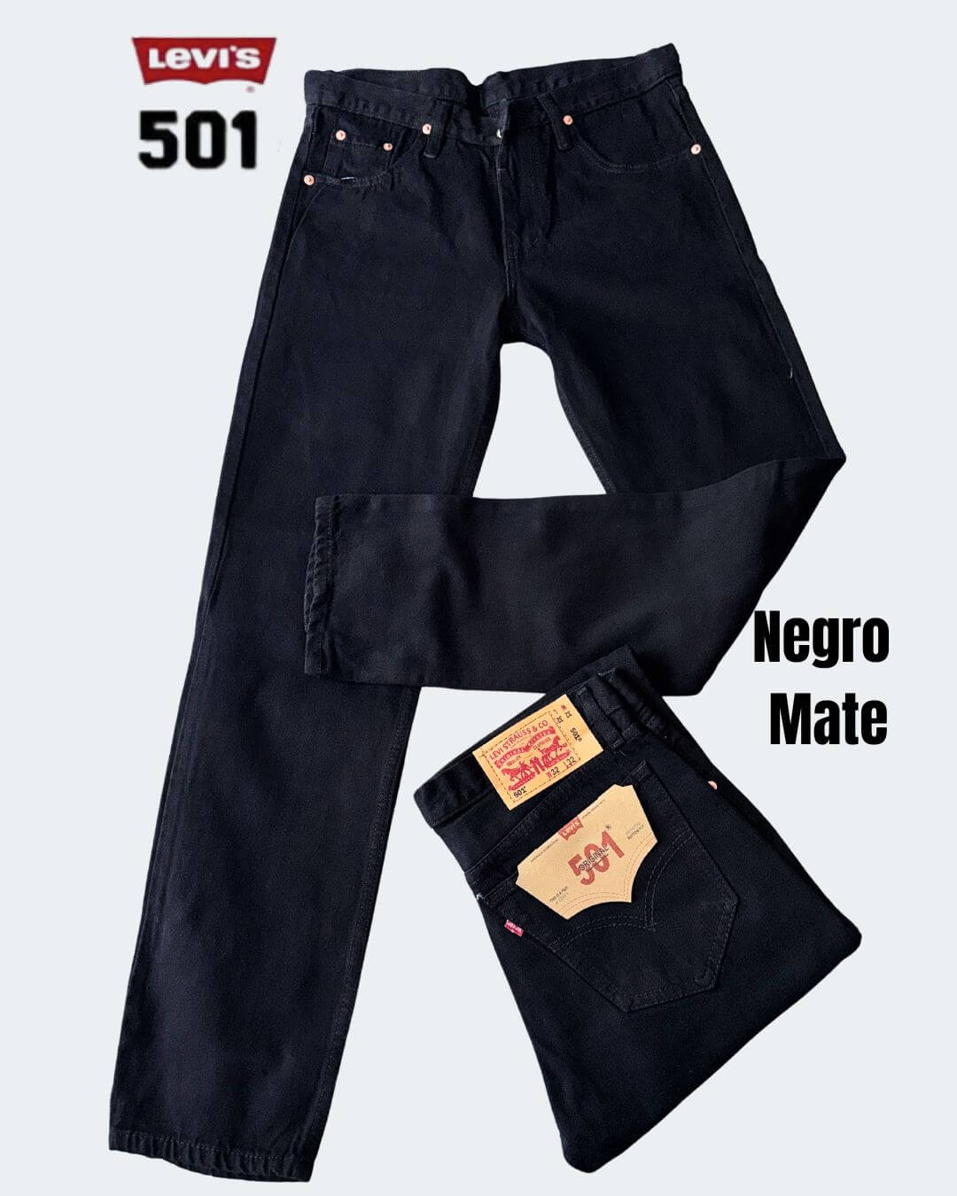Jean Levis® 501 Estilo Original rígido bota recta