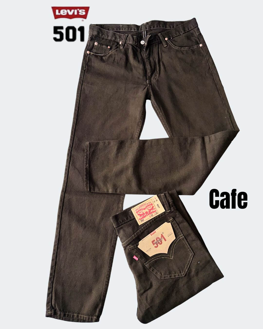 Jean Levis® 501 Estilo Original rígido bota recta