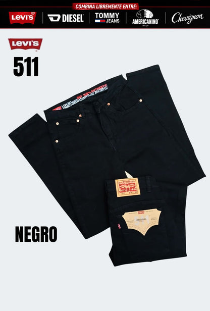 3 Jeans Levis® · Americanino® · Chevignon® · Diesel® x 3 unidades