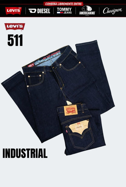 3 Jeans Levis® · Americanino® · Chevignon® · Diesel® x 3 unidades