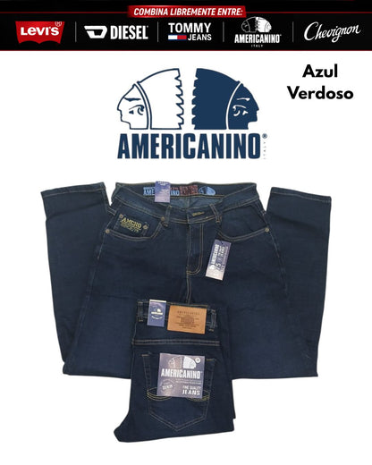 3 Jeans Levis® · Americanino® · Chevignon® · Diesel® x 3 unidades