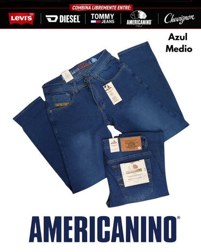 3 Jeans Levis® · Americanino® · Chevignon® · Diesel® x 3 unidades