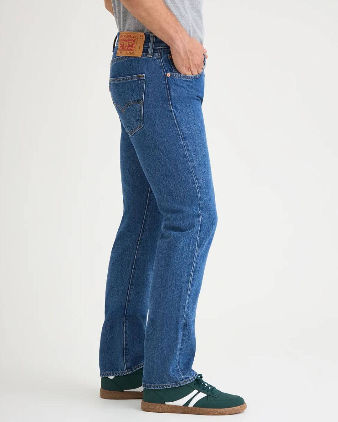 Jean Levis® 501 Estilo Original rígido bota recta
