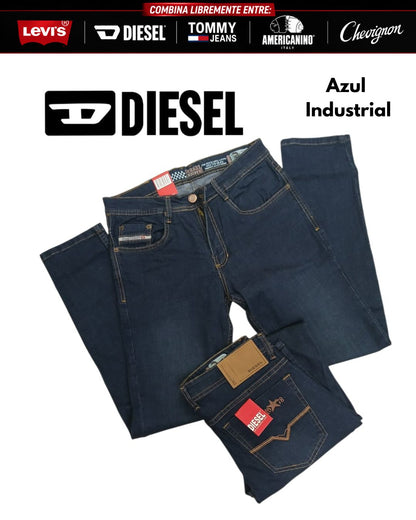 3 Jeans Levis® · Americanino® · Chevignon® · Diesel® x 3 unidades