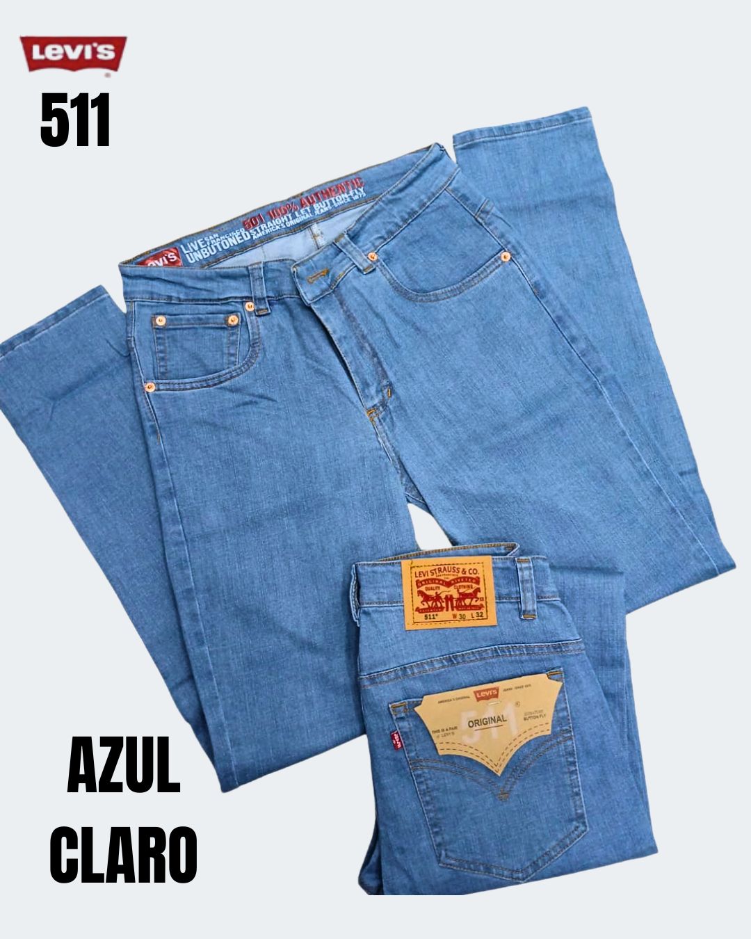 Jean Levis® 511 Estilo Stretch Licrado