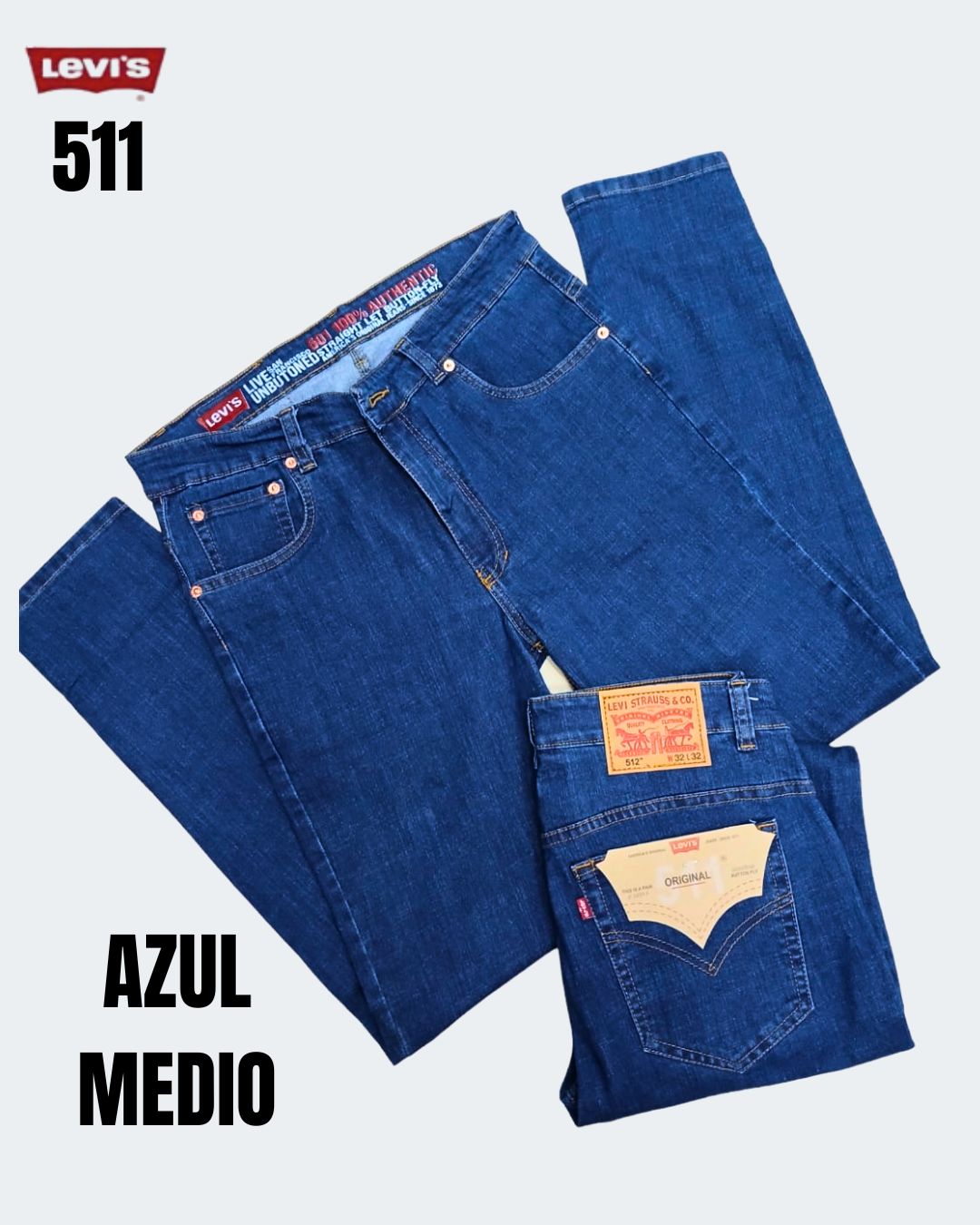 Jean Levis® 511 Estilo Stretch Licrado