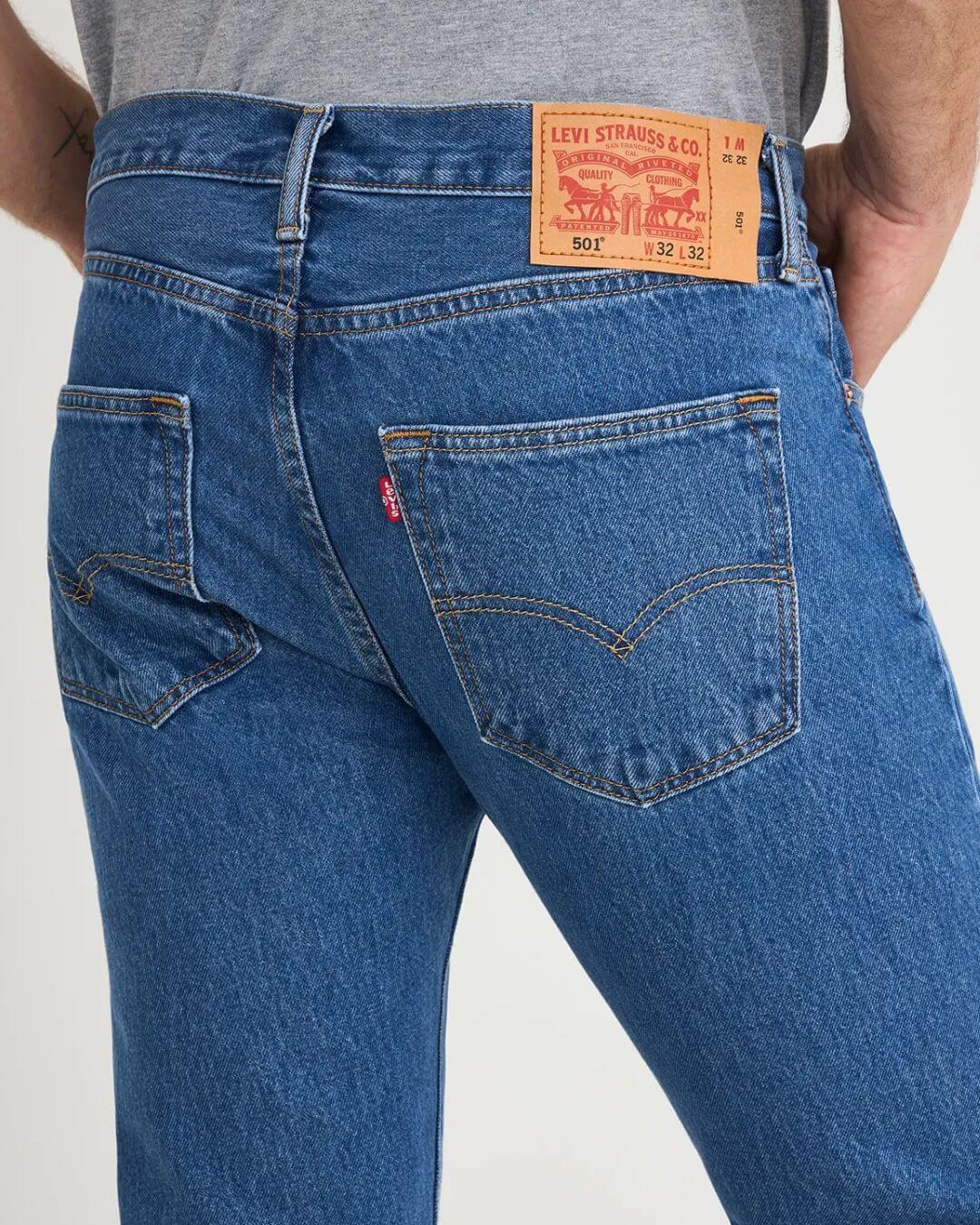 Jean Levis® 501 Estilo Original rígido bota recta