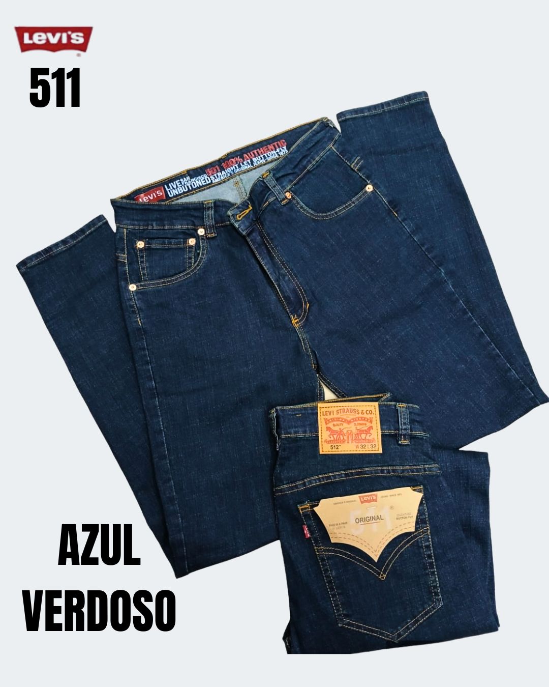 Jean Levis® 511 Estilo Stretch Licrado