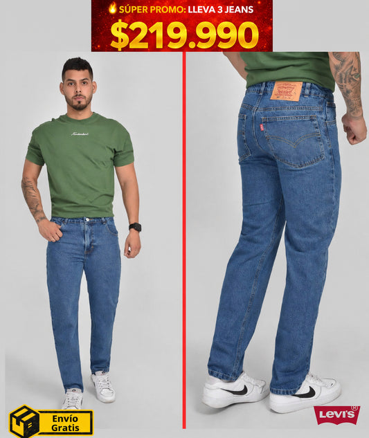 Jean Levis® 501 Estilo Original rígido bota recta